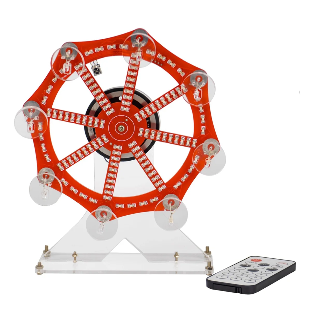 

A14M DIY электронный комплект светодиодный вращающийся хлебопещерез колесо мигающий паяльный проект практический комплект 10 видов мигающего режима дистанционного управления