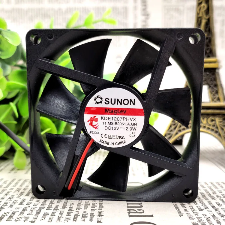 KDE1207PHVX 7 CM 12V 2.9W 7015 MAGNETIC COOLING FAN