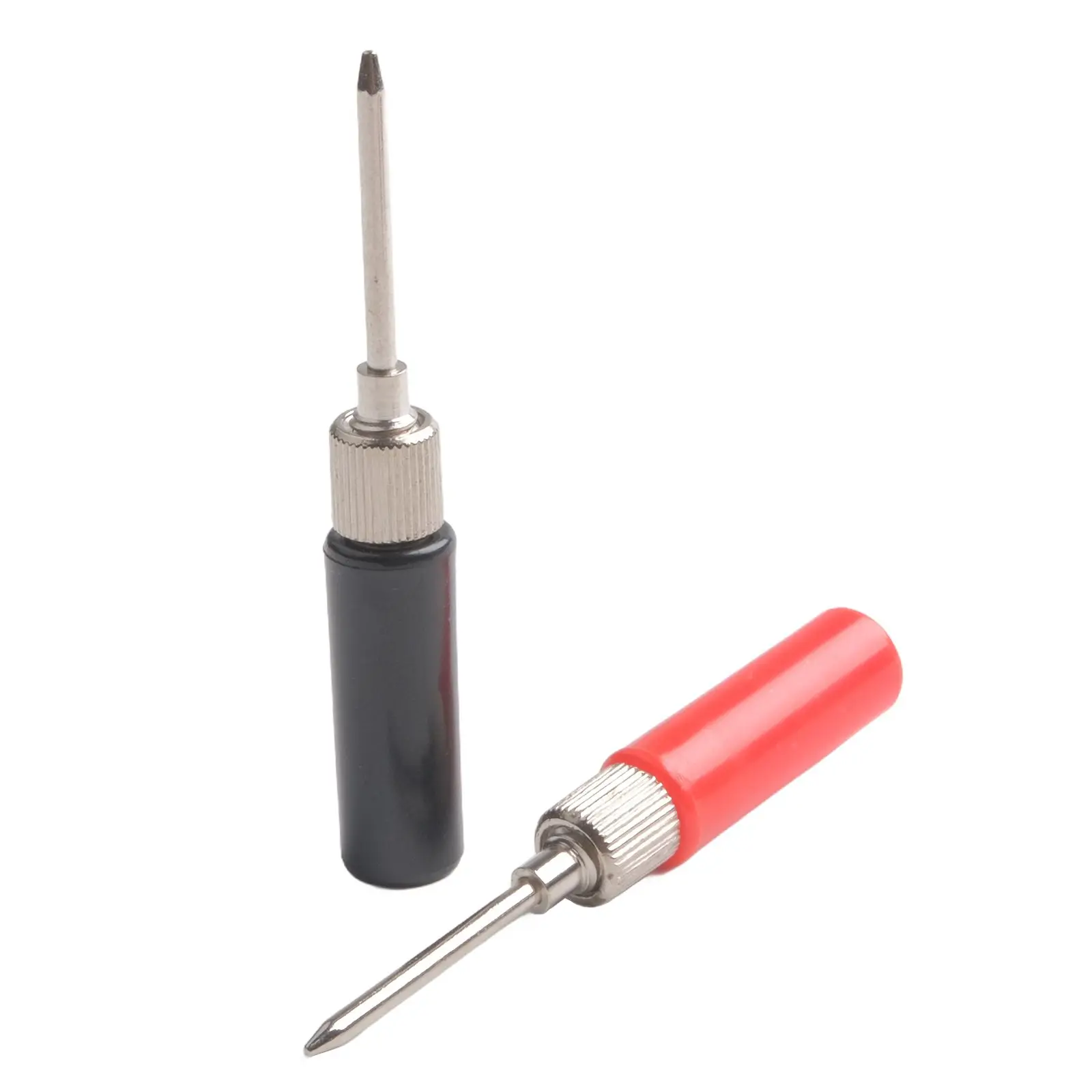 Multimeter Spring Electrical Test Probe Tip Hook Wire Connector Stainless Steel Test Probe Tip Hook Wire Connector
