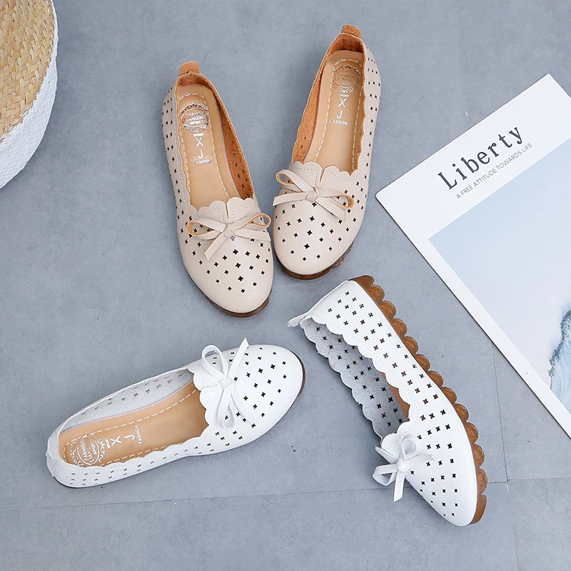 Versatile and Stylish Casual Solid Color Flats Shoes for Women, Suitable for Any Outfit