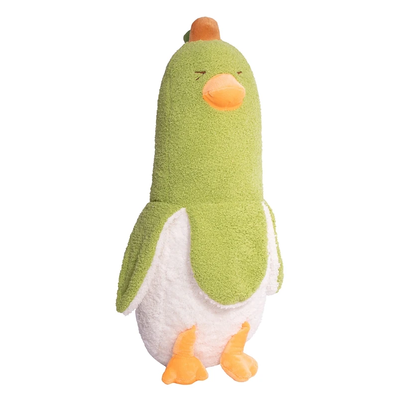 New 1pc 50cm/70cm Creative Banana Duck Plush Toys Pillow Soft Down Cotton Cartoon Sleeping Home Sofa Bed Decoration Girl Gifts