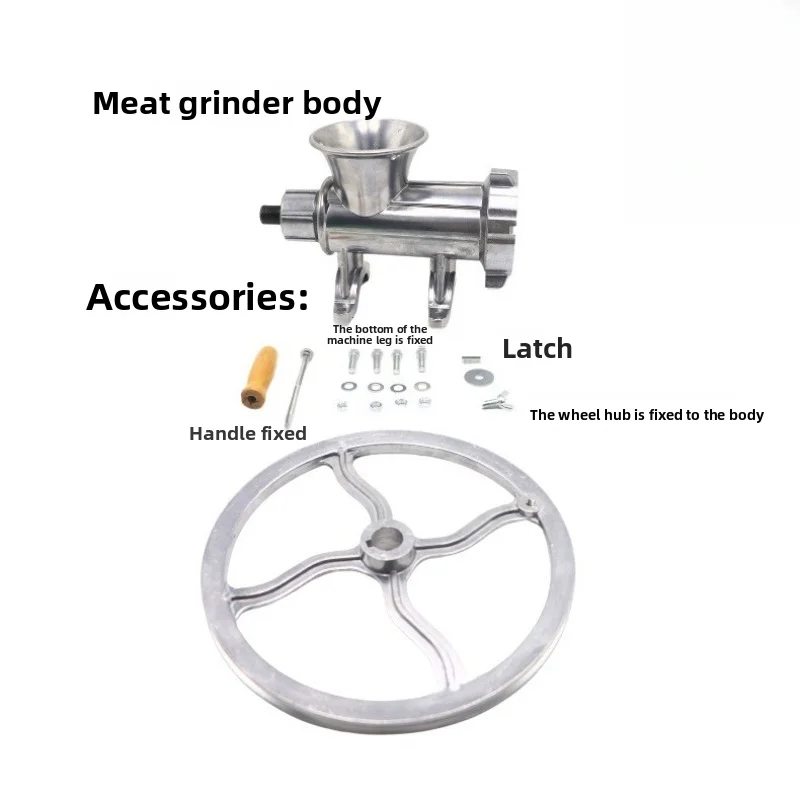 Manual Meat Grinder Mincer Mill for Flour Sauce Juice Noodle Maker Home Kitchen