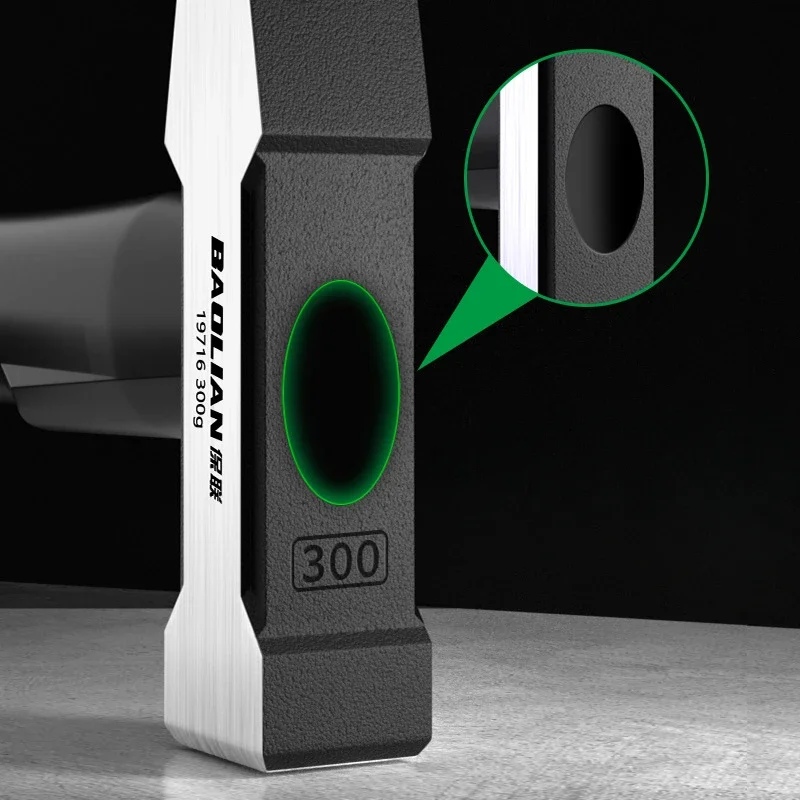 Martello per montaggio hardware multifunzionale Martello a becco d'anatra Lavorazione del legno Elettricista Riparazione di mobili Utensili manuali speciali antiscivolo