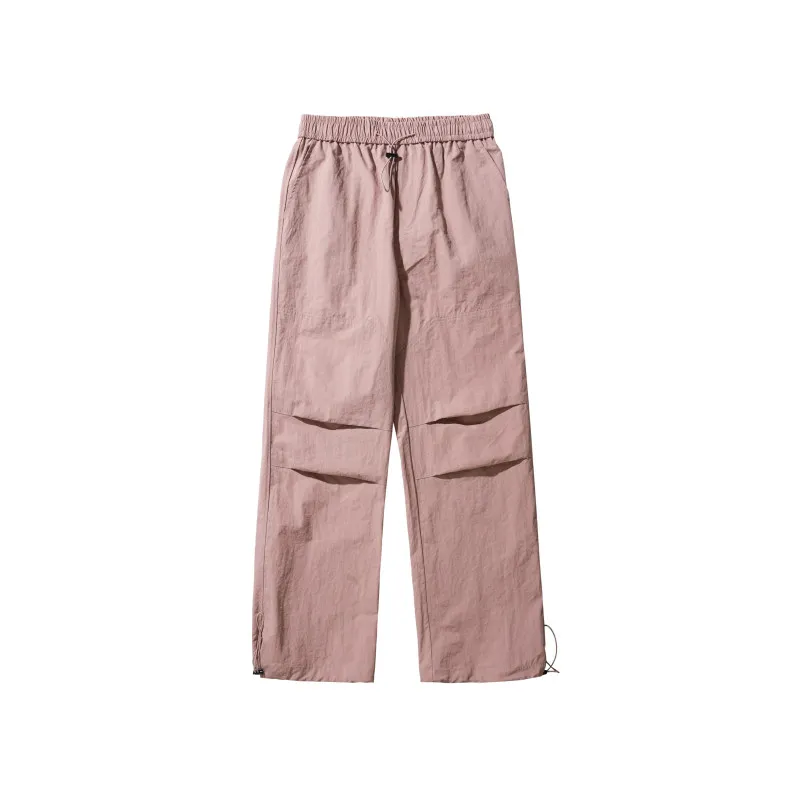 

Qui Dry Ice Silk Men's Summer Thin Outdoor Workwear Pants Faionable Casual Trousers Straight Leg Anti-Wrinkle Polyester F...