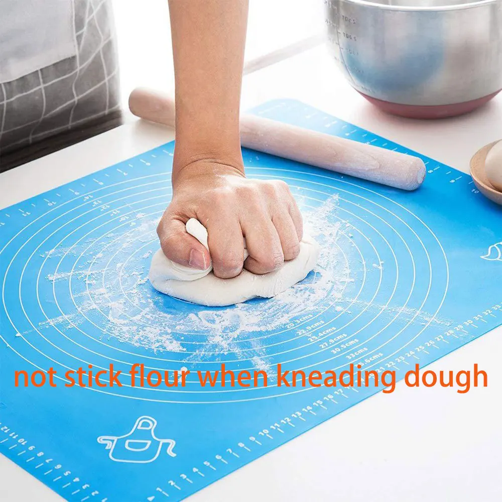 40*50cm Silicone Baking Mat Non-stick Baking Mat Pizza Pastry Dough Macaron Biscuit Cookie Maker Kitchen Gadgets Baking Tools