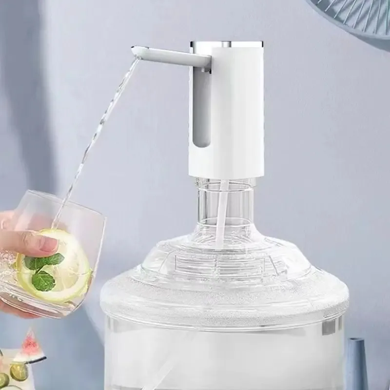 LED Display Water Bottle Pump Foldable Automatic Quantitative Wine Dispenser Electric Intelligent Water Dispenser Drinking