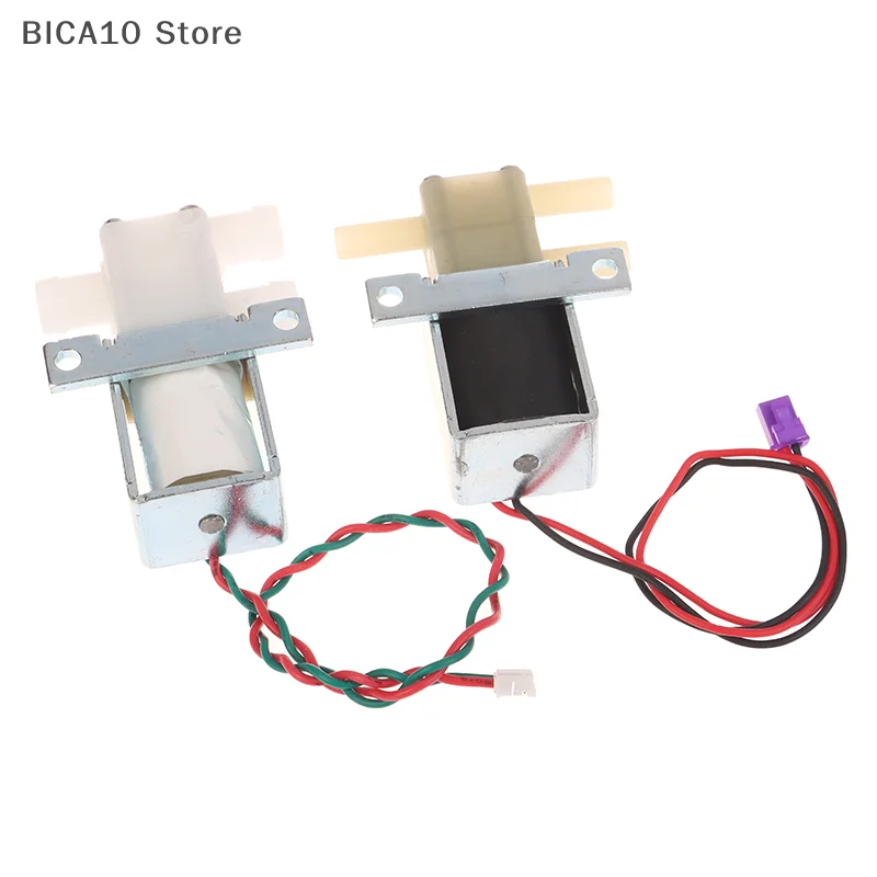 DC 5V / DC 12V 2 posizioni 3 vie piccola mini elettrovalvola elettrica NO/NC Micro Mini valvola elettromagnetica di controllo del flusso d'aria dell'acqua