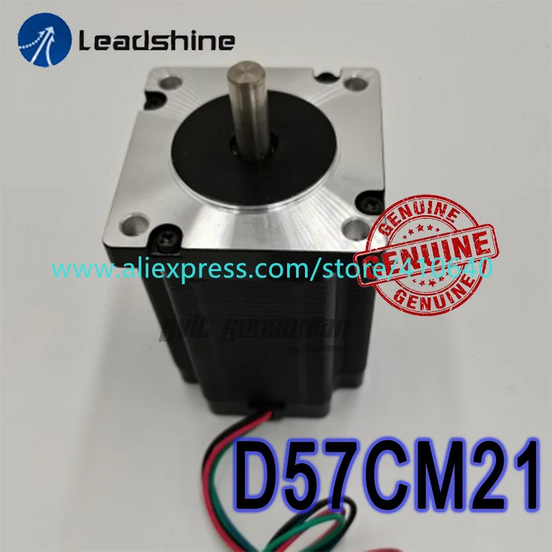 حقيقي Leadshine D57CM21 أكبر نيما 23 خطوة المحرك 2.1 N.m عزم الدوران 6 A 67 متر طول ل نك روثر النقش بالليزر المعدات