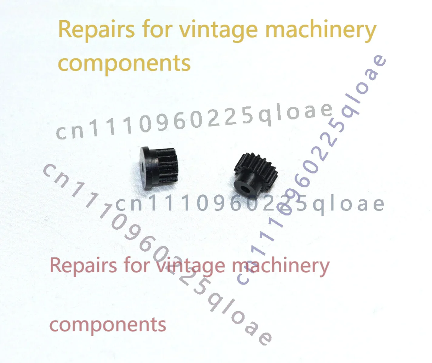 FOR JVC Victor TD-V731 TDV731 Cassette Deck 2PCS Motor Gears Replacement Repair Spare Parts