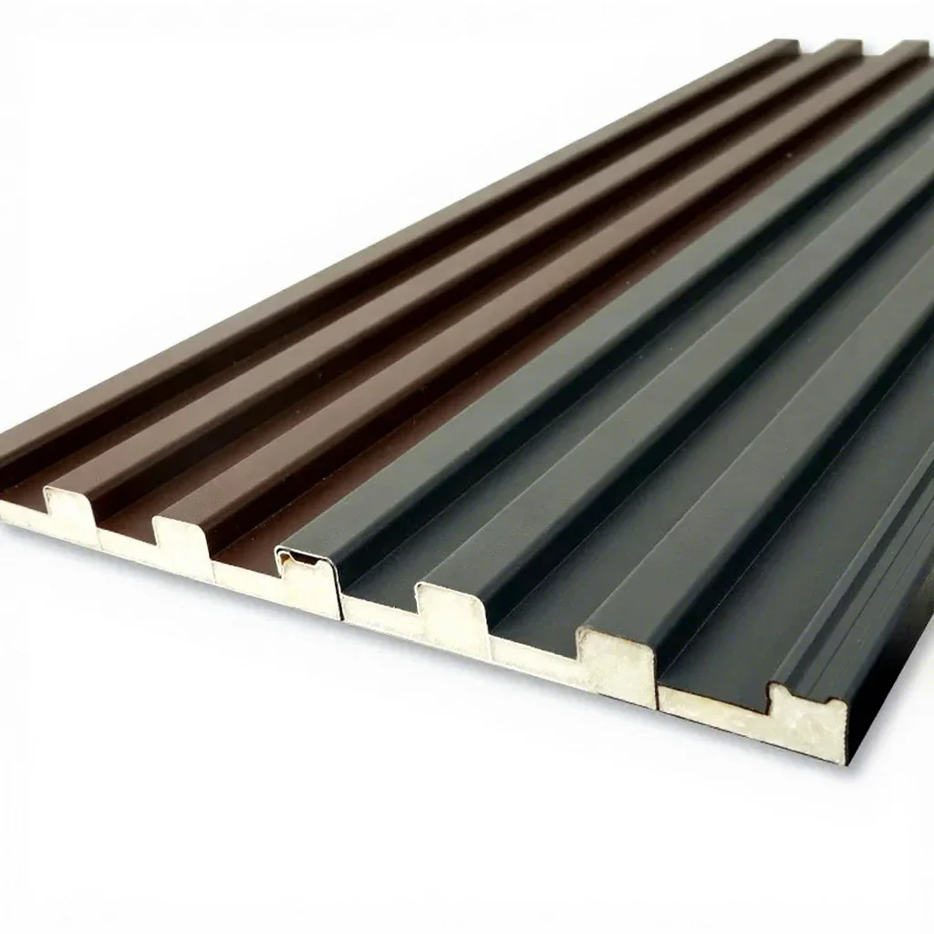 Aluminum alloy pu sandwich panel modular prefabricated exterior wall house - waterproof, fireproof, soundproof, eco-frie