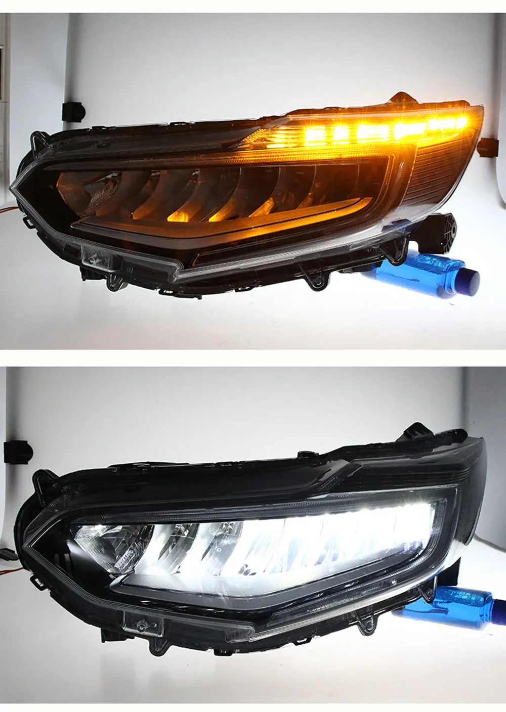 

Светодиодные фары для Honda Crider 19-20, фары, светодиодные DRL дневные ходовые огни, автоаксессуары, 2 шт.