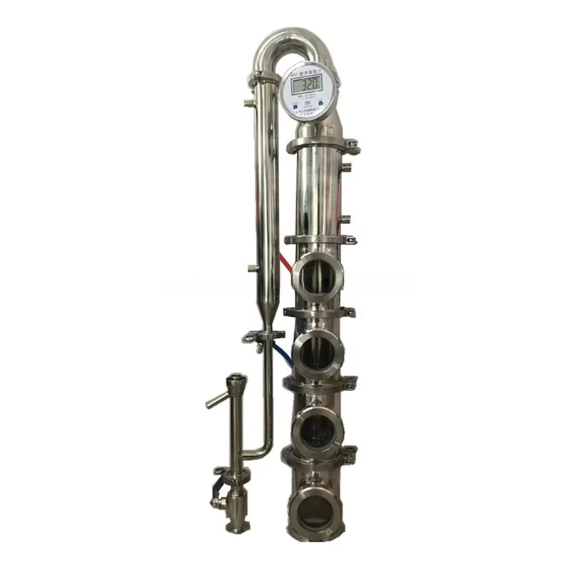 Stainless Steel Copper Distiller Whisky Wine Gin Vodka Moonshine-Home Alcohol Still Distillation Beverage Manufacturing Plant