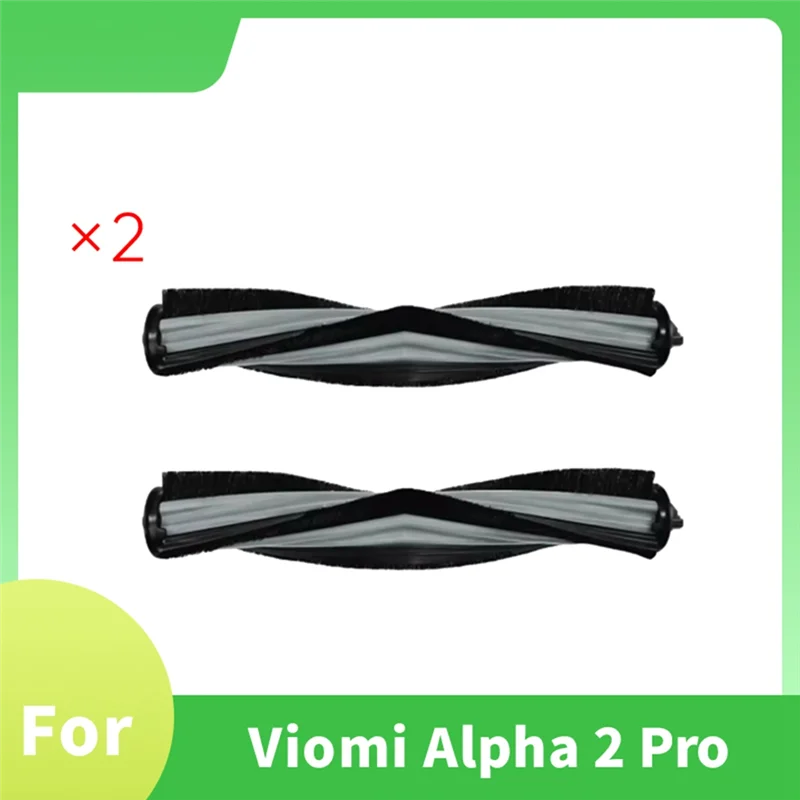 ABZA-เครื่องกวาดอุปกรณ์เสริมแปรงหลักเปลี่ยน 2 ชิ้น Forviomi Alpha 2 Pro อะไหล่