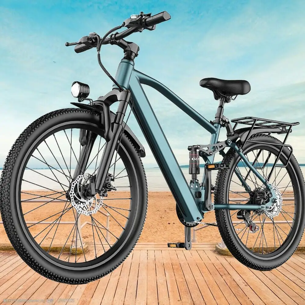 

500W Electric Motorcycles Bike for Adults, 26'' 24'' Commuter Electric Motorcycles Mountain Bicycle, 36V/374Wh/468Wh Battery