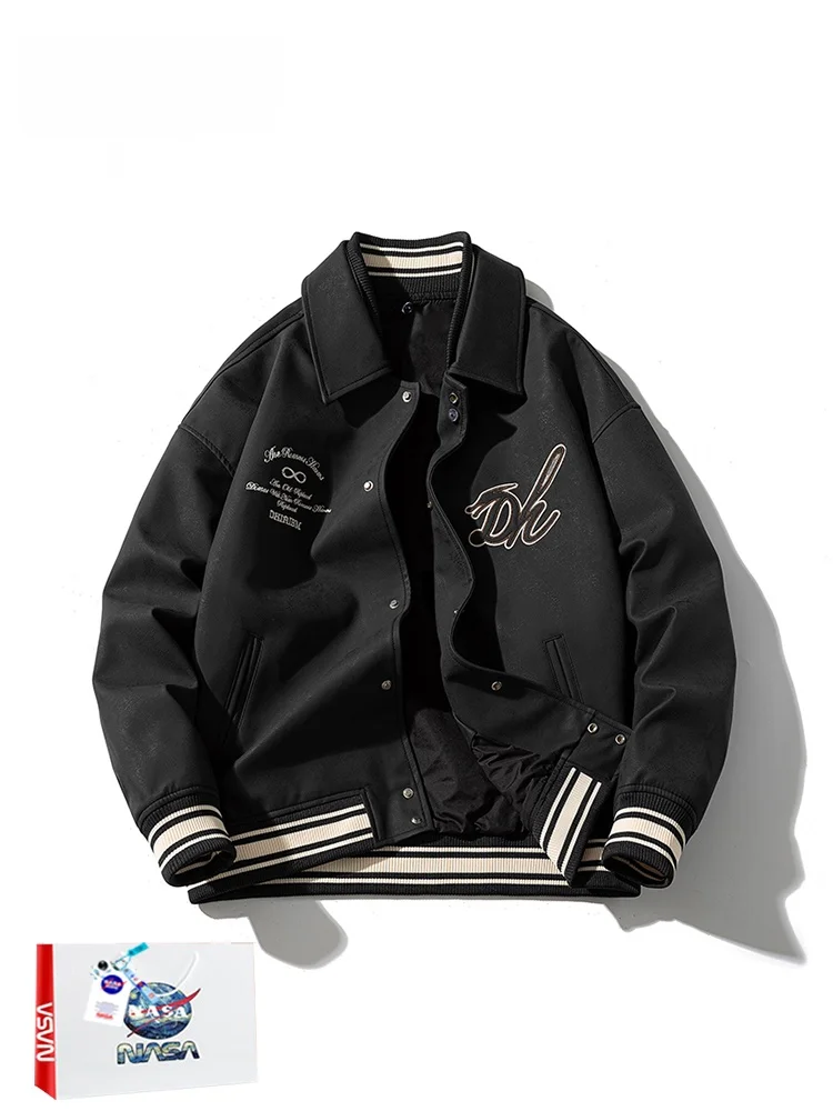 

New Arrival Casual Thiened Baseball Jaet Men's Women's Loose Fit Autumn Winter Flight Coat Cotton Padded Couple's Outerwear