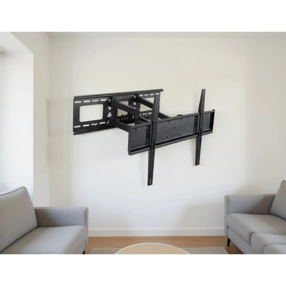 

Полнофункциональное настенное крепление для телевизора с двумя кронштейнами, наклоном и поворотом, для экранов от 32 до 70 дюймов, VESA 200x200 до 600x400, совместимо с креплением на 24-дюймовые стойки.