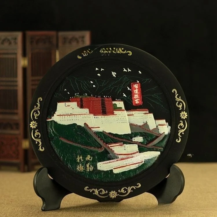 Town house mascot alloy ten-phase free plate eight auspicious feng shui ornament to drive away all kinds of evil gifts new