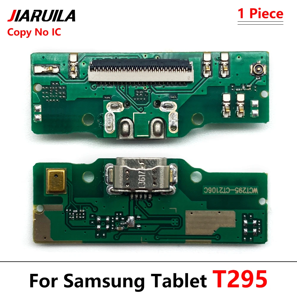 NEW Tested USB Charging Port Charger Board Flex For Samsung Tab A 8.0 2019 SM-T290 T290 T295 Dock Plug Connector With Microphone