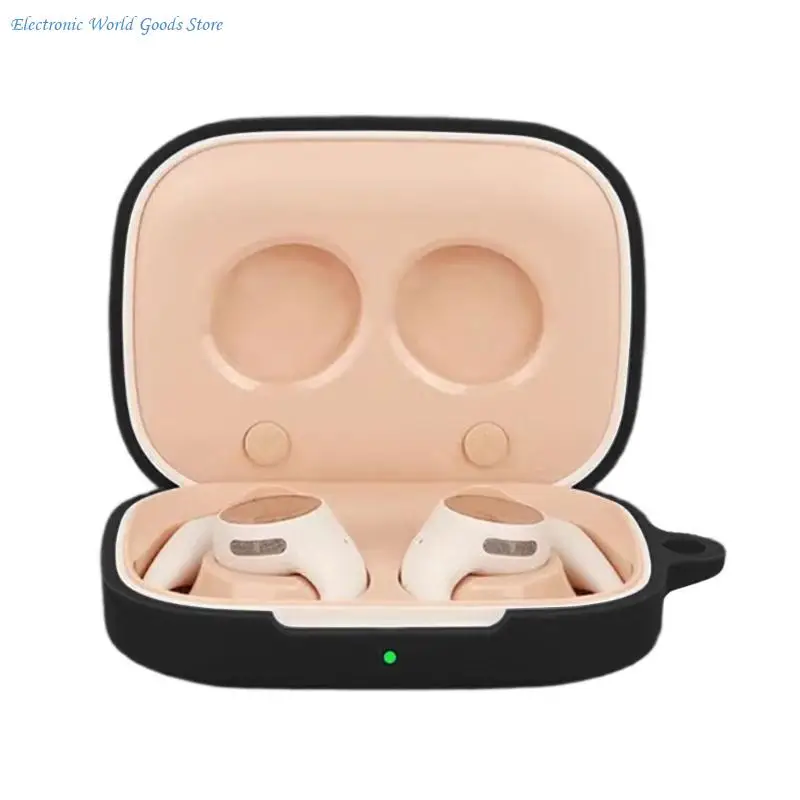 A3PD Headphone Cover Shockproof Wrap Case Antiscratch Guard Washable Housing Shell Enclosure Enhances Grip for Earbuds Open