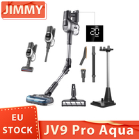 JIMMY JV9 Pro Aqua Cordless Vacuum Cleaner with Auqa Polishing Head, 2-in-1 Vacuum and Mop 160AW Powerful Suction 65mins Runtime