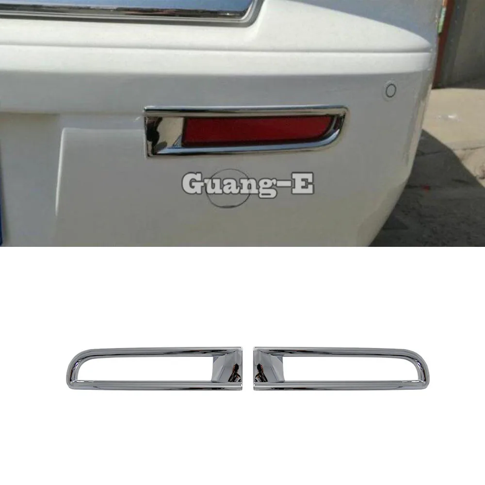 Car Detector Cover Trim Back Tail Rear Fog Light Lamp Frame For Mitsubishi Lancer EX 2010 2011 2012 2013 2014 2015 2016 2017