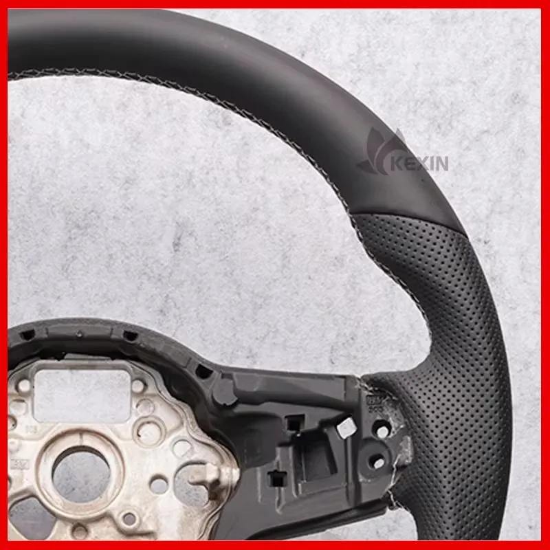 The Steering Wheel Is Suitable For Volkswagen Golf 7, 7.5, GTI, Made Of Perforated Leather Car Accessories