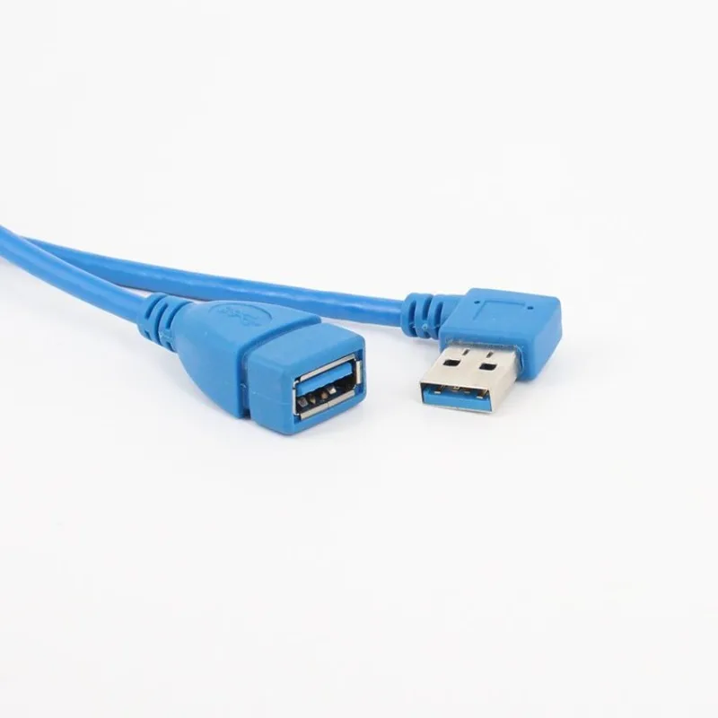 Usb male to female cable USB3.0 90 degree Up Dpwn Left Right Angled Male to Female Adapter Extension Cable