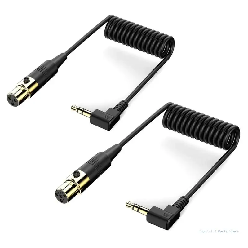 M17F Professional 3.5mm to Male Unbalanced sound Adapter Cable sound Connection