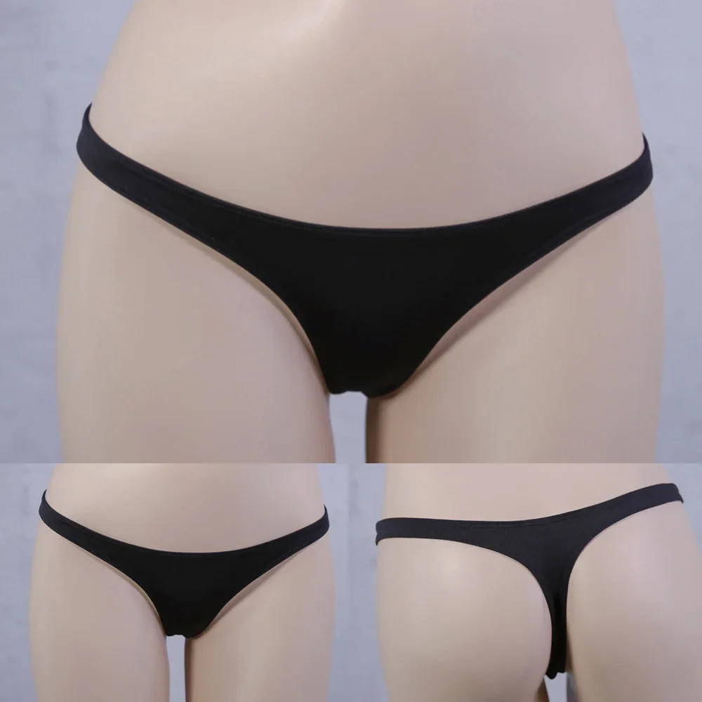 Briefs Womens Panties Soft Solid Stretchy Thong Tight Triangle Underpants Underwear All Seasons Casual Comfort