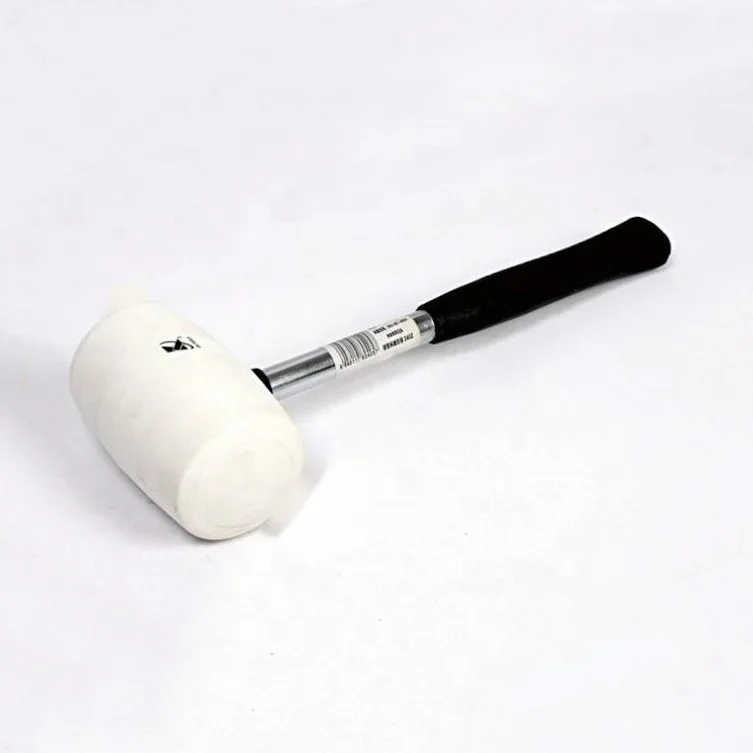 New HA9002A Double Faced Hammer White Rubber Non-Marring Mallet Hammer