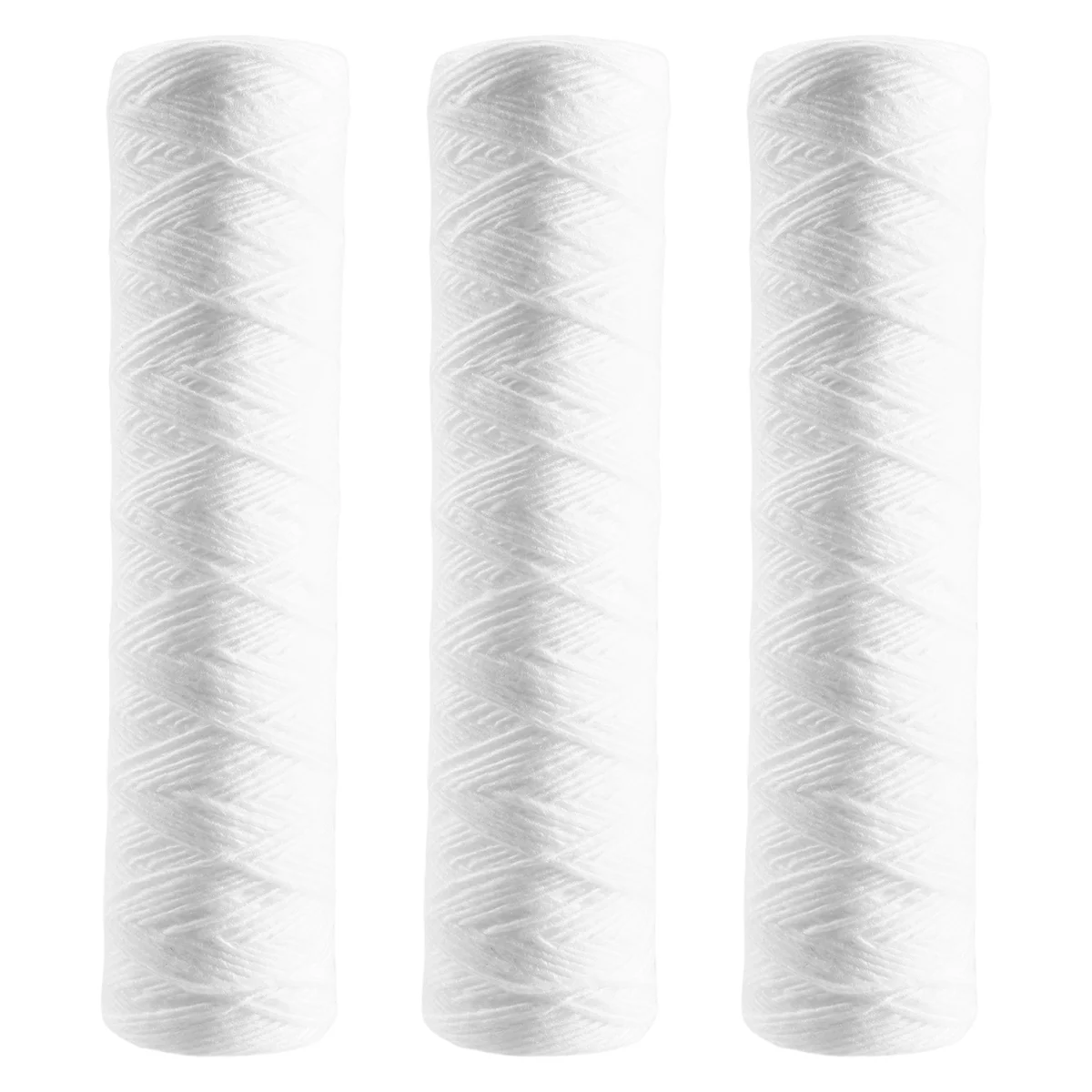 

3Pcs Water Purifier 10 Inch String Wound Filter Cartridge 5 Micrometre PP Cotton Filter Sedmient Filter