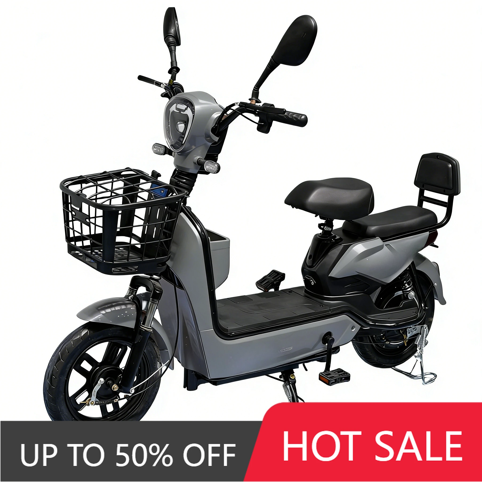 QQW Wholesale low price electric bicycle 48V 350W custom fast electric scooter, optional electric bicycle with pedal