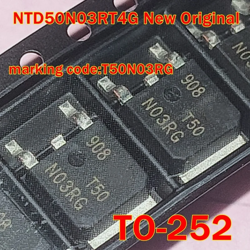 

NTD50N03RT4G NTD50N03RT4 TO-252 marking code:T50N03RG New Original N-Channel MOSFET Transistor