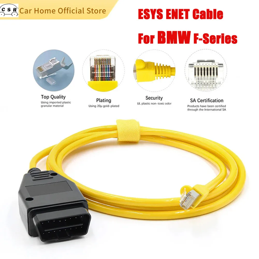 

ESYS ENET Cable for BMW F-Series Refresh Hidden Data Car ICOM Coding Diagnostic Cable ECU Programmer OBD OBD2 Scanner Auto Tools