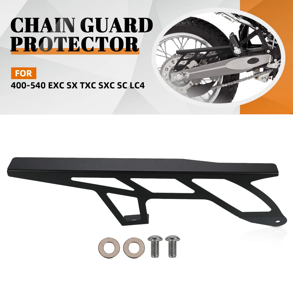 

Rear Chain Guard Cover Chain Protector Shield For 400 620 640 625 540 EXC EGS-E LS-E SX TXC RXC-E SXC SC LC4 ADVENTURE ENDURO