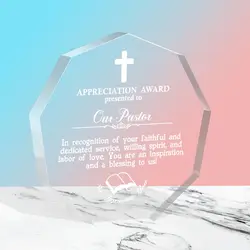 Pastor Appreciation Gifts, pastor gifts for men - Show Your Gratitude with a Beautiful Award Plaque