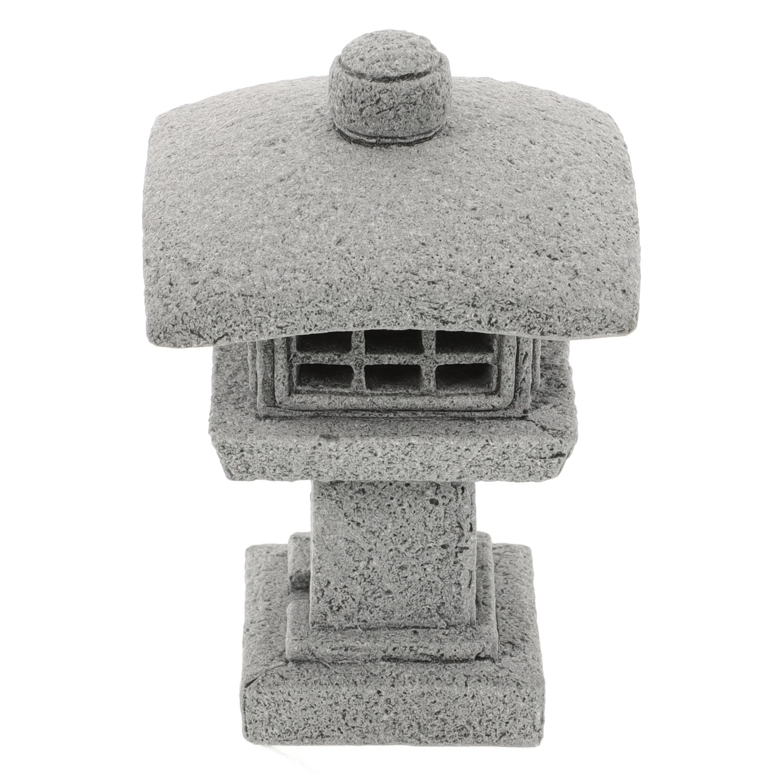 

Simulated Wenchang Tower Ornament Stone Powder Plastic Material Compact Size Design Garden Yard Balcony Decor Mini Pagoda