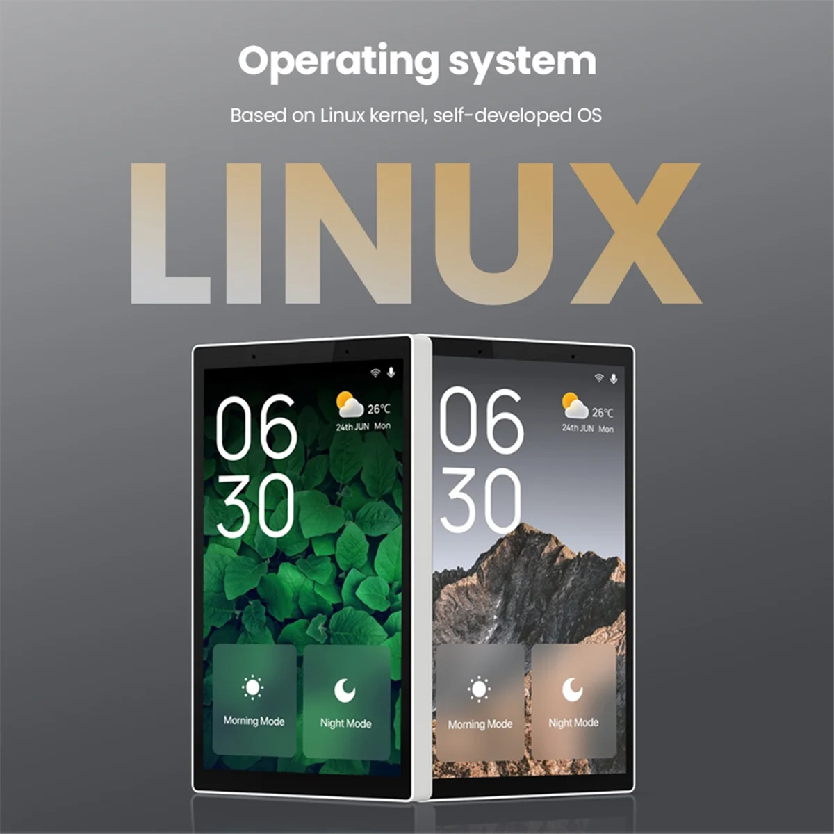 N36R_DB WiFi Smart tela sensível ao toque de 5 polegadas, hub de gateway ZigBee integrado