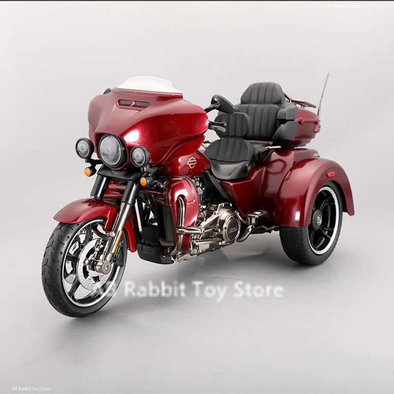 Maisto 1:12 Harley-Davidson CVO Tri Glide 2021 Trikes Die Cast Vehicles Collectible Motorcycle Model Diecast Moto Toys Kid Gift