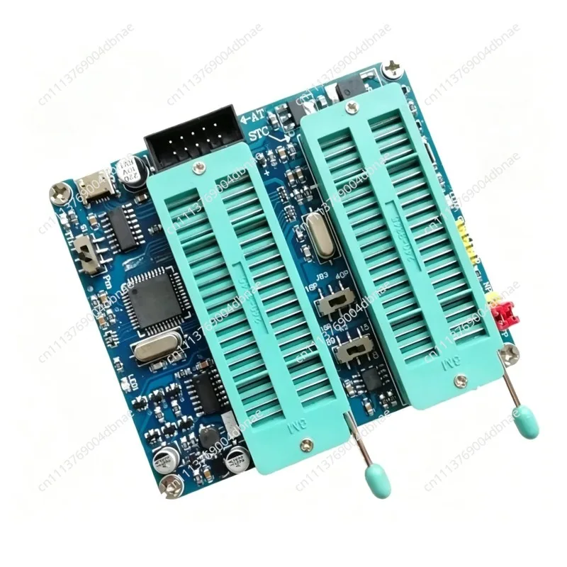 For AT51 Chip/STC Microcontroller Programmer AT89C2051 S52 C52 Burner AT24 93 Burner