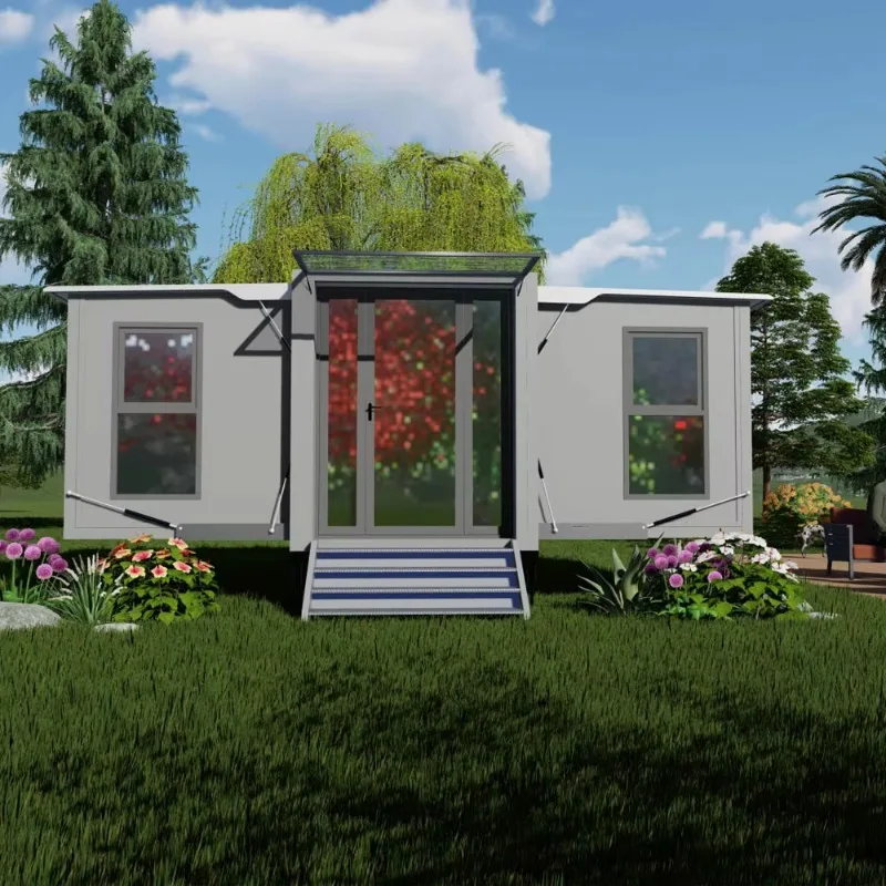 Customized Expandable Container House Sunroom Cabins Container House Garden Back Yard Modular Expansion Prefabricated Expansion