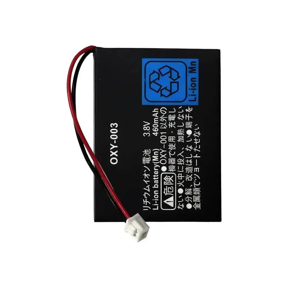 Gbm Game Console Battery Oxy-003 Black Long Lasting Prolonged Performance 460Mah For Nintendo Boy Micro Batteries