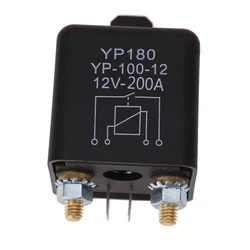High Current Relay Starting Relay 200A 100A 12V/24V Car Truck Motor Automotive Relay Continuous Type Automotive Car Relays