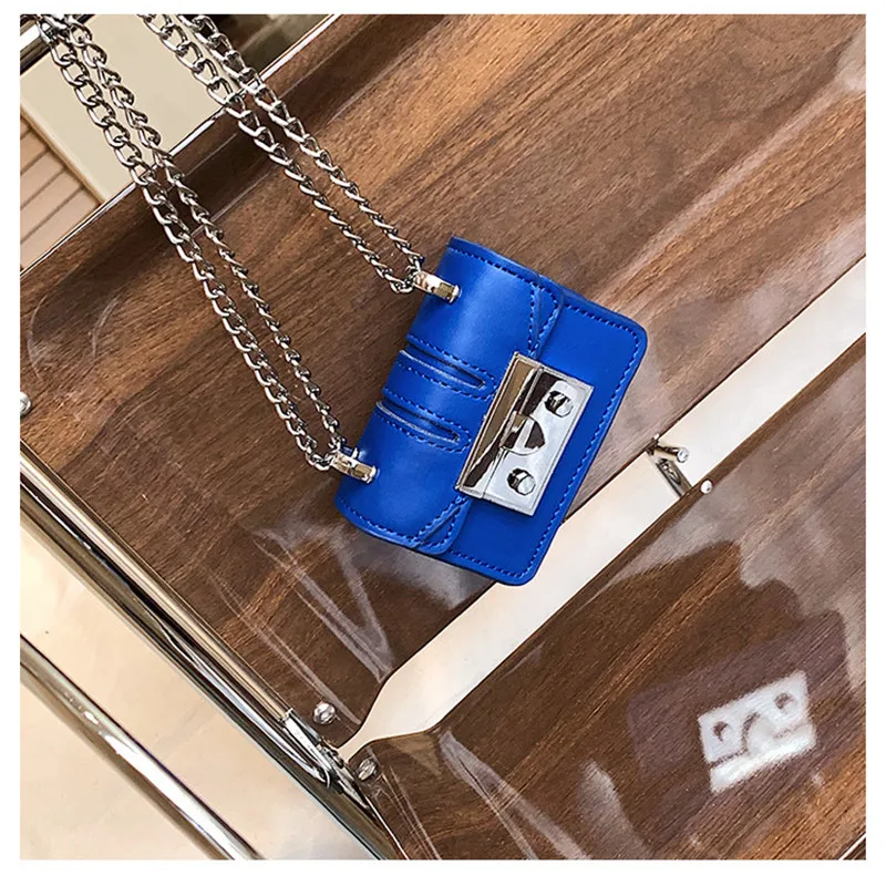 2023 New Fashion Mini Bag Chain Bag Women\'s Shoulder Messenger Bag Lipstick Bag Earphone Zero Wallet Purses and Handbags