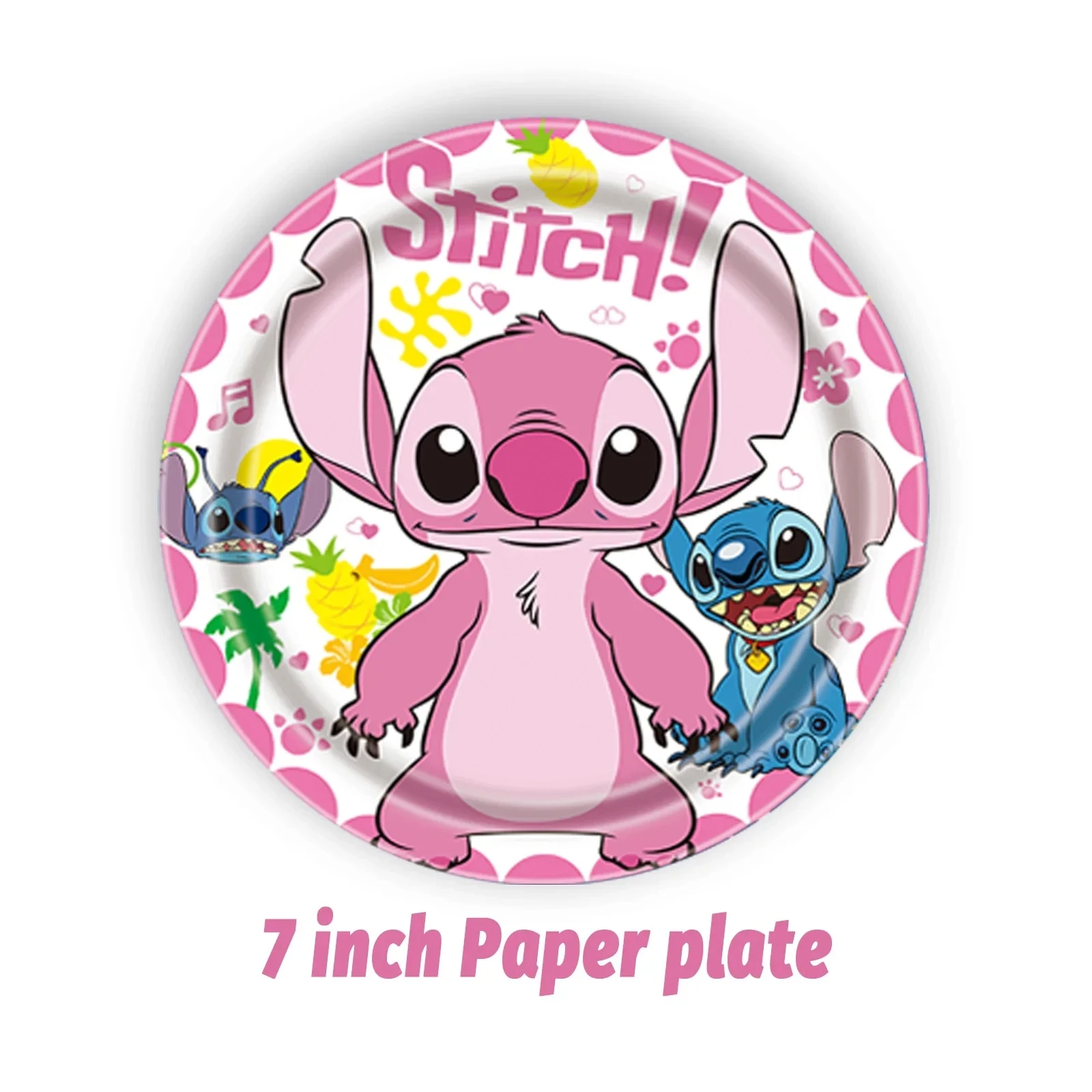 Lilo and Stitch Birthday Party Supplies Tableware Set Cup Plates Napkins For Kids Decoration Boys and Girls Baby Shower