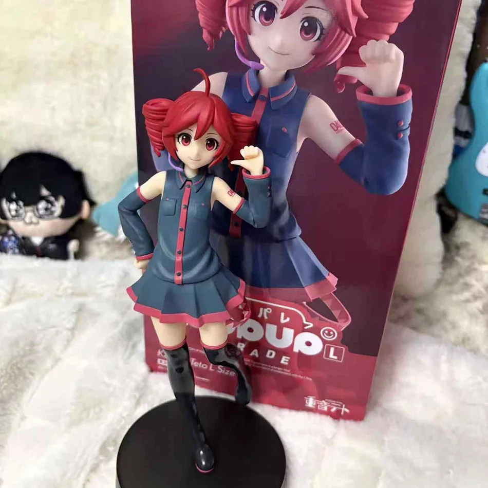 Original SEGA Utau Kasane Teto Anime-Mädchenfigur Teto Kasane Robo Synthesizer V AI Actionfigur Sammlermodell Puppe Spielzeug
