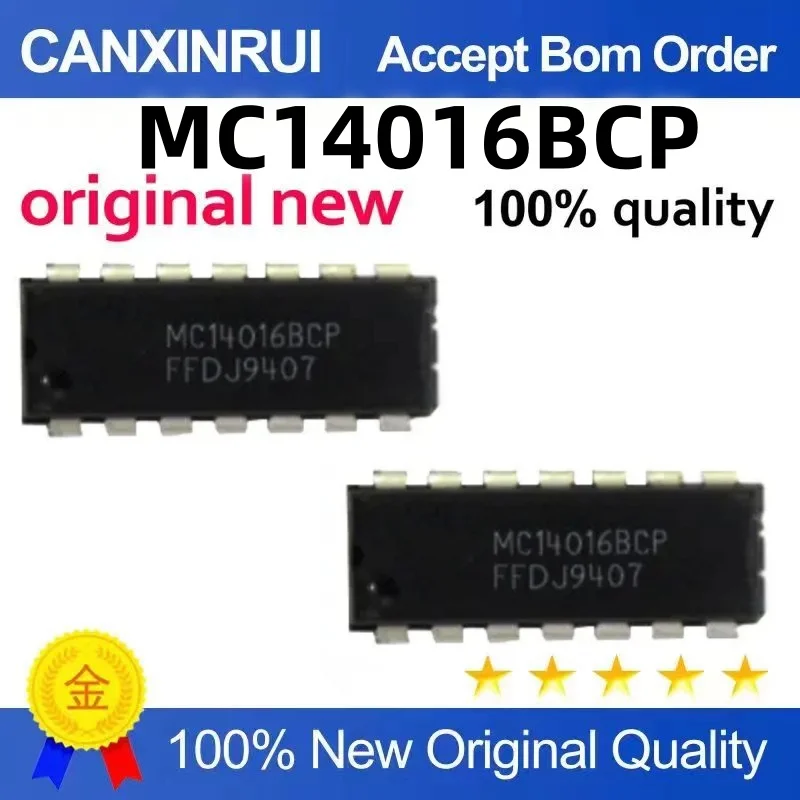 （20 pieces）CD4016BE MC14016BCP Direct insertion of DIP-14 logic chip bidirectional FET switches