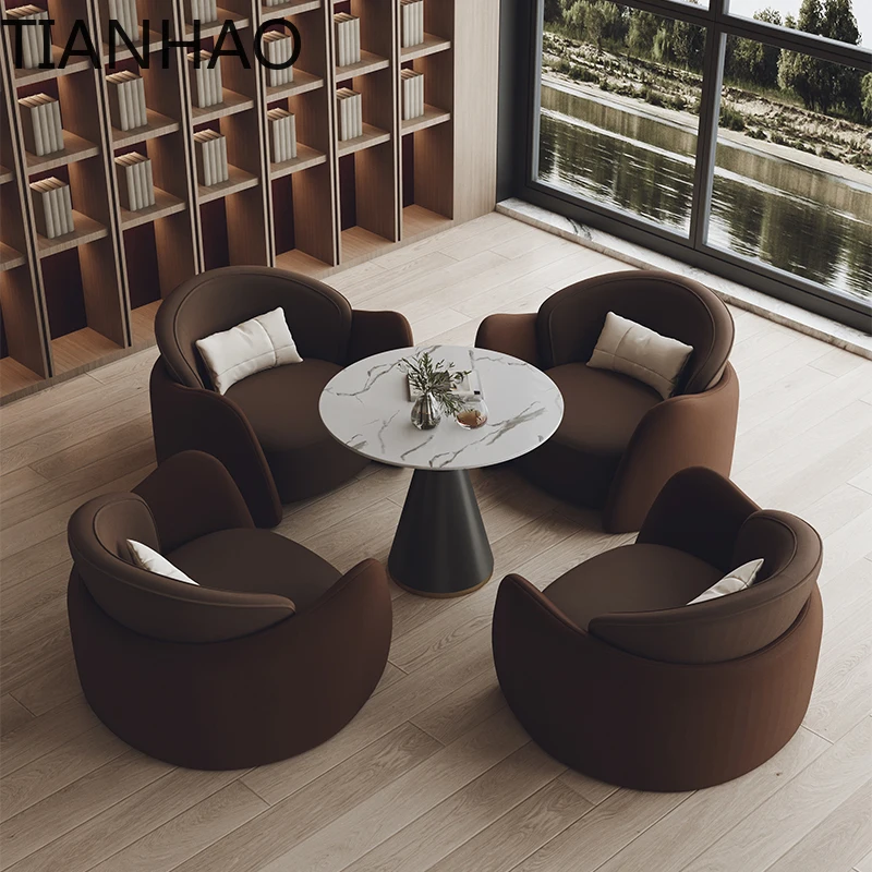 Interior Chair Balcony Furniture Luxury Design Individual Armchair Modern Accent Convenience Store Beach Relaxing Desk Armchairs