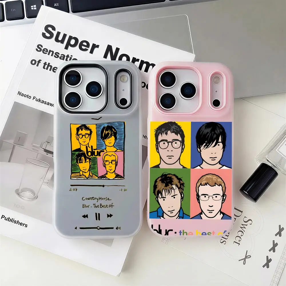 

Чехол Brit B-BlurS 2-в-1 для iPhone 12-17: съемный прозрачный чехол с отделениями для карт и фотографий