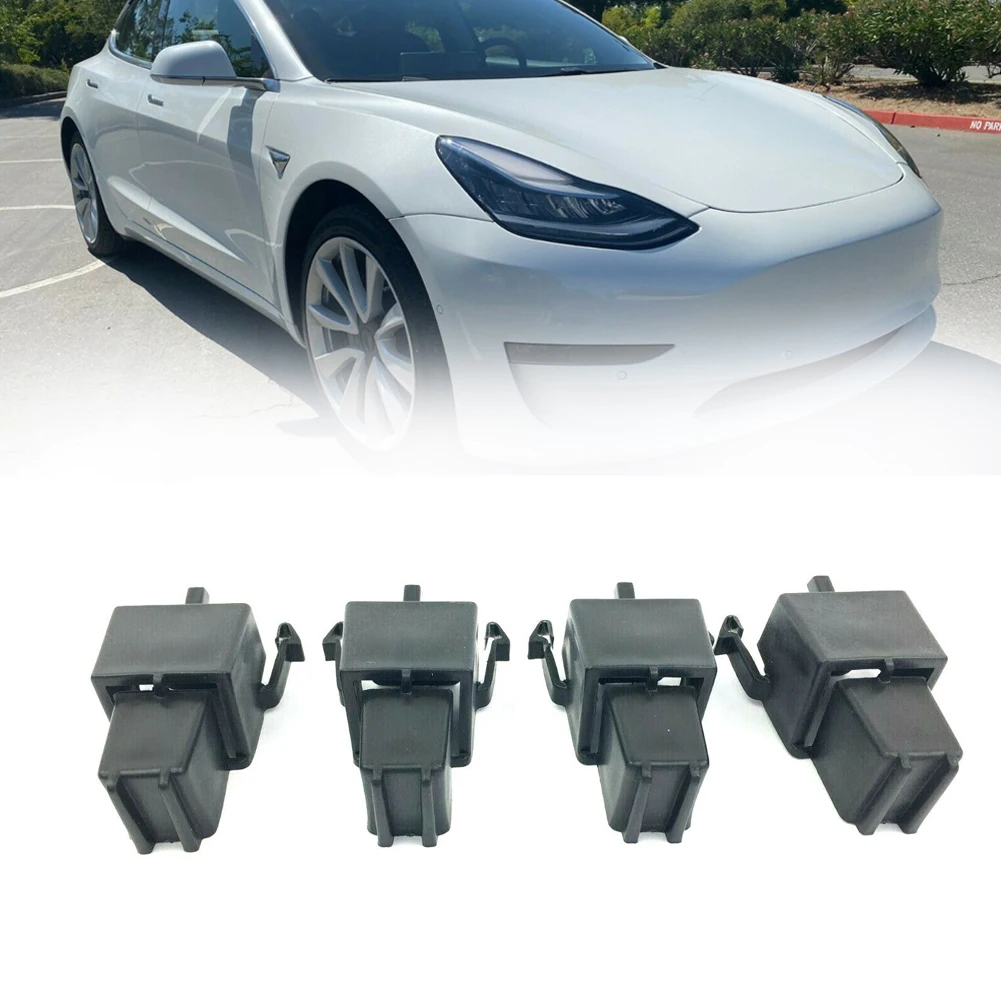 Cowl Support Cowl Support Bracket Fit For Tesla Model 3 Frunk Clip Indicator Jump LED Runk Clip for smart Cowl
